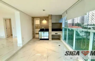 Campo belo venda apto c/ 185m2 a.u 3vgs terraço gourmet r$ 3.300.000,00