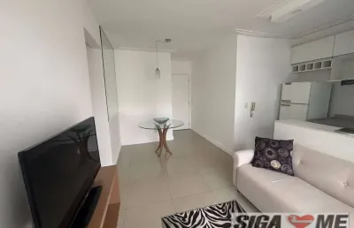 Morumbi locação/*venda apartamento 2 dorms. mobiliado a.u 56m² $500.000,00