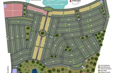 Terreno à venda em marília no parque das flores. compre este imóvel em marília com a pontual sua imobiliária em marília
