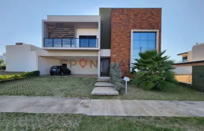 Casa de luxo em condomínio para alugar em marília no condomínio verana parque alvorada