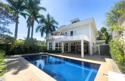 Casa de alto padrão para locação com 5 suítes em aphaville