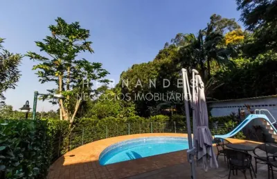 Imóvel de luxo na residencial morada dos lagos em barueri-sp: 5 quartos, 1 suíte, 3 salas, 2 vagas de garagem, 390m² de área. venha conferir!