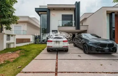 Condomínio residencial new ville imóvel com 300m² de terreno sendo 3dorm e 2 suítes proximo de alphaville