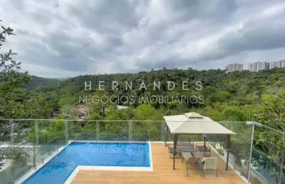 Imperdível casa à venda em alphaville mobiliada: 4 quartos, 4 suítes, 7 banheiros, 4 vagas - santana de parnaíba-sp