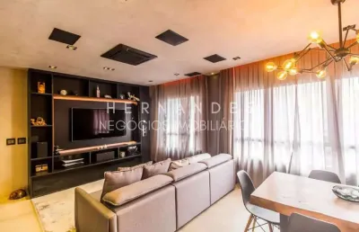 Imóvel exclusivo à venda em barueri-sp: apartamento 1 quarto, 1 suite, 2 salas, 2 banheiros, 2 vagas, 76m² no sítio tamboré alphaville.
