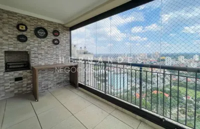Cobertura alto da mata com 2 suítes e 2 vagas com vista para o parque municipal de barueri - alphaville