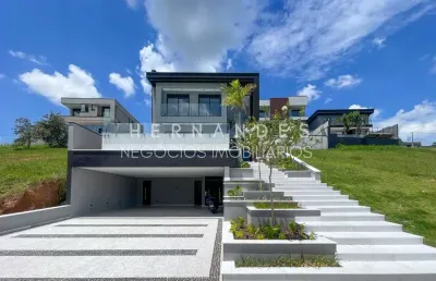 Casa espetacular à venda no residencial santa anna ? santana de parnaíba, sp sendo 375m² de terreno com 3suítes