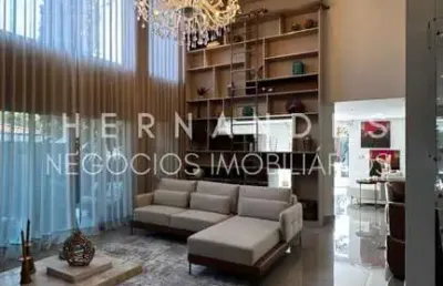 Casa de luxo à venda em tamboré - 4 suítes, 7 banheiros, 400m² - residencial 10 - alphaville, santana de parnaíba-sp
