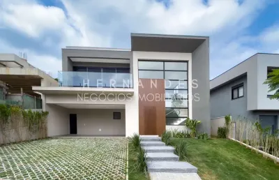 Casa a venda nunca habitada no condomínio itahyê alphaville, 4 quartos, 4 suítes, 6 banheiros, 2 vagas, 386m² em santana de parnaíba-sp.