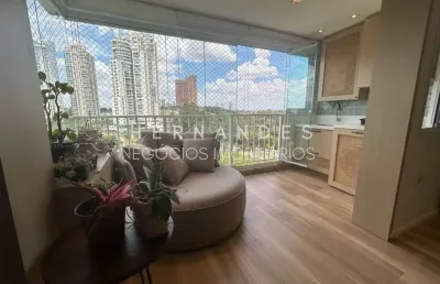 Apartamento de alto padrão à venda em barueri-sp, alphaville empresarial: 2 quartos, 2 suítes, 2 salas, 3 banheiros, 2 vagas, 69m².