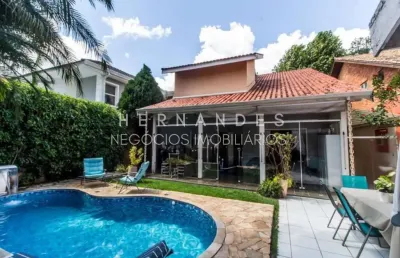 Casa no residencial 4 mobiliada para locação em alphaville