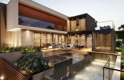 Imperdível: casa de luxo em condomínio alphaville, santana de parnaíba-sp - 4 quartos, 4 suítes, 3 salas, 6 banheiros, 2 vagas, 410m².
