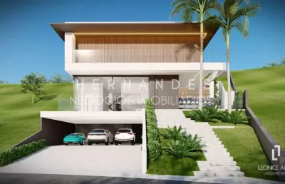 Terreno à venda no alphasitio com vista eterna, projeto aprovado e privacidade total