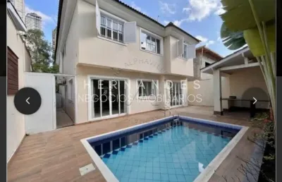 Casa em condomínio fechado com 4 quartos para alugar na avenida yojiro takaoka, 2411, alphaville, santana de parnaíba, 310 m2 por r$ 18.000