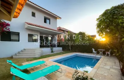 Espetacular casa de luxo em condomínio no alphaville, santana de parnaíba-sp: 5 quartos, 4 suítes, 3 salas, 6 banheiros, 4 vagas, 297,12m².