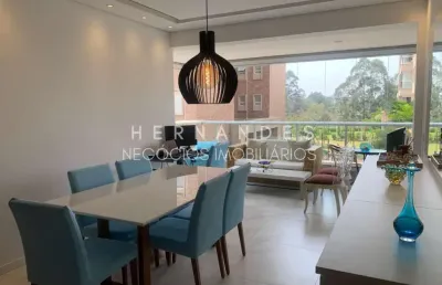 Apartamento à venda em santana de parnaíba-sp, bairro tamboré: 3 quartos, 3 suítes, 3 salas, 4 banheiros, 2 vagas, 136m². venha conferir!