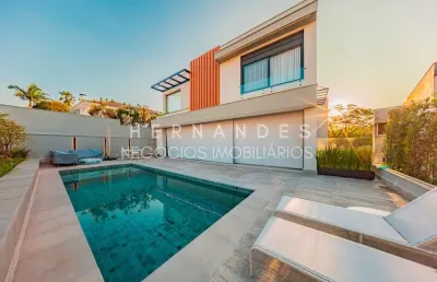 Casa de luxo em alphaville: 5 suítes, 3 salas, 962,38m² - projeto rg - ricardo calejo e guilherme gabriel