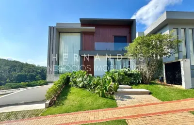 Residência de luxo em condomínio: 4 suítes, área gourmet e mais! santana de parnaíba-sp, cidade tamboré. porteira fechada!