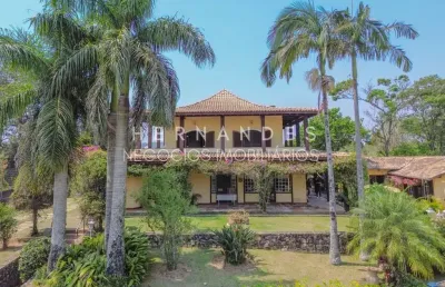 Casa estilo chácara luxuosa casa na aldeia da serra,  15 vagas de garagem e 4.00?,00 m² de área documentação ok