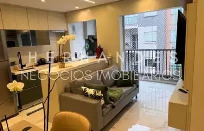 Apartamento à venda em barueri-sp, alphaville empresarial: 2 quartos, 2 salas, 1 banheiro, 1 vaga, 52m². venha conferir!