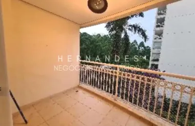 Imperdível apartamento à venda em santana de parnaíba-sp, tamboré: 2 quartos, 1 suíte, 2 salas, 2 banheiros, 1 vaga, 100m².
