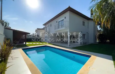 Casa de luxo em condomínio no alphaville, santana de parnaíba-sp: 4 quartos, 2 suítes, 3 salas, 4 banheiros, 4 vagas, 382m².