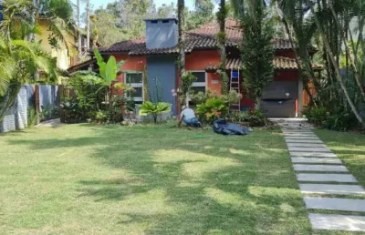 Casa em condomínio fechado com 4 quartos para alugar na Avenida Hipocampus, 369, Baleia, São Sebastião