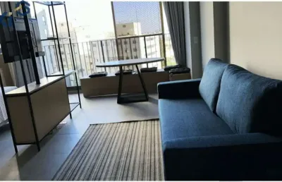Vila madalena, apartamento novo, mobiliado, 1 dormitório, 1 vaga
