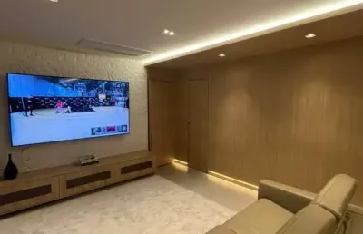 Lindo, decorado e totalmente mobiliado! 180m2, 4 dorm (2 suítes) level alphaville