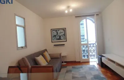 58m² au 01 dormitório mobiliado, no jardim paulista