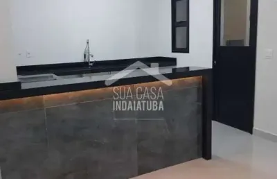 Casa 3 dormitórios sendo uma suíte com closet no jardim regente - indaiatuba