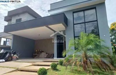 Casa térrea com 3 suítes sendo 1 com closet no condomínio park gran reserve