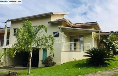 Casa com 3 suítes e piscina para locação no condomínio portal de itaici