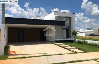 Casa terrea nova no condomínio residencial evidencias