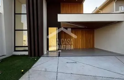 Casa com 3 suítes,piscina e escritórios no condomínio evidências - indaiatuba