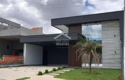 Casa térrea com 3 suítes e piscina no condomínio milano