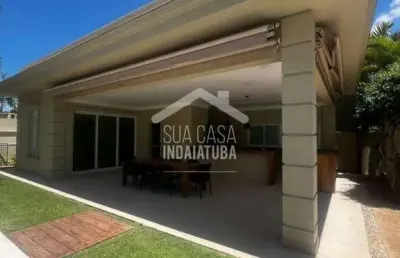 Sobrado alto padrão em indaiatuba com porteira fechada