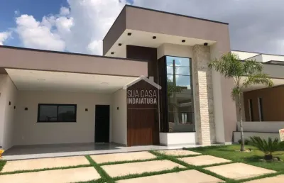 Casa em condomínio fechado com 3 quartos à venda no Caldeira, Indaiatuba 