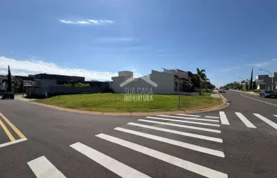 Terreno em condomínio fechado à venda no Jardim Residencial Dona Lucilla, Indaiatuba 
