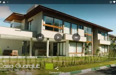 Casa em condomínio fechado com 6 quartos à venda na rua francisco drumond, s/n, guarajuba, camaçari, 410 m2 por r$ 4.500.000