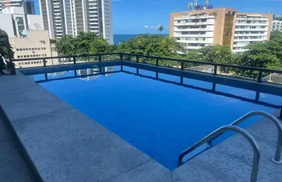 Apartamento com 1 quarto à venda na rua doutor joão garcez froes, ondina, salvador, 45 m2 por r$ 310.000
