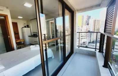 Apartamento com 1 quarto à venda na jardim brasil, barra, salvador, 21 m2 por r$ 400.000