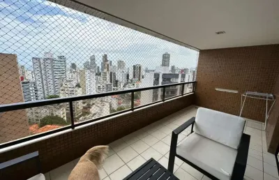 Apartamento com 3 quartos à venda na rua plínio moscoso, 1201, jardim apipema, salvador, 160 m2 por r$ 1.100.000