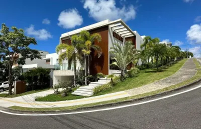 Casa em condomínio fechado com 4 quartos à venda na alphaville 2, alphaville ii, salvador, 549 m2 por r$ 5.500.000
