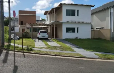 Casa em condomínio fechado com 4 quartos à venda na alphaville litoral norte 3, rua sucupira, alphaville (abrantes), camaçari por r$ 1.650.000