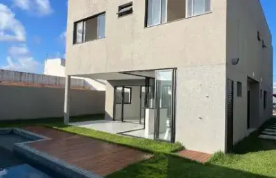 Casa em condomínio fechado com 4 quartos à venda na rua itaparica, alphaville (abrantes), camaçari por r$ 1.870.000