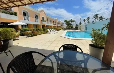 Casa em condomínio fechado com 2 quartos à venda na rodovia ba-099 - estrada do côco, guarajuba, camaçari, 80 m2 por r$ 750.000