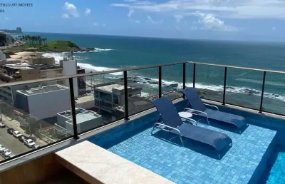 Apartamento com 1 quarto à venda na avenida almirante marques de leão, barra, salvador, 33 m2 por r$ 490.000
