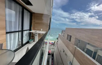 Apartamento com 1 quarto à venda na travessa marques de leão, barra, salvador, 30 m2 por r$ 700.000