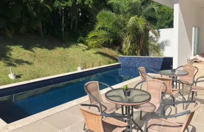 Casa em condomínio fechado com 4 quartos à venda na residencial itapuã, alphaville i, salvador, 620 m2 por r$ 3.950.000